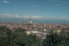 Panoramica di Torino dalla collina