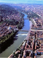 Torino e il fiume Po