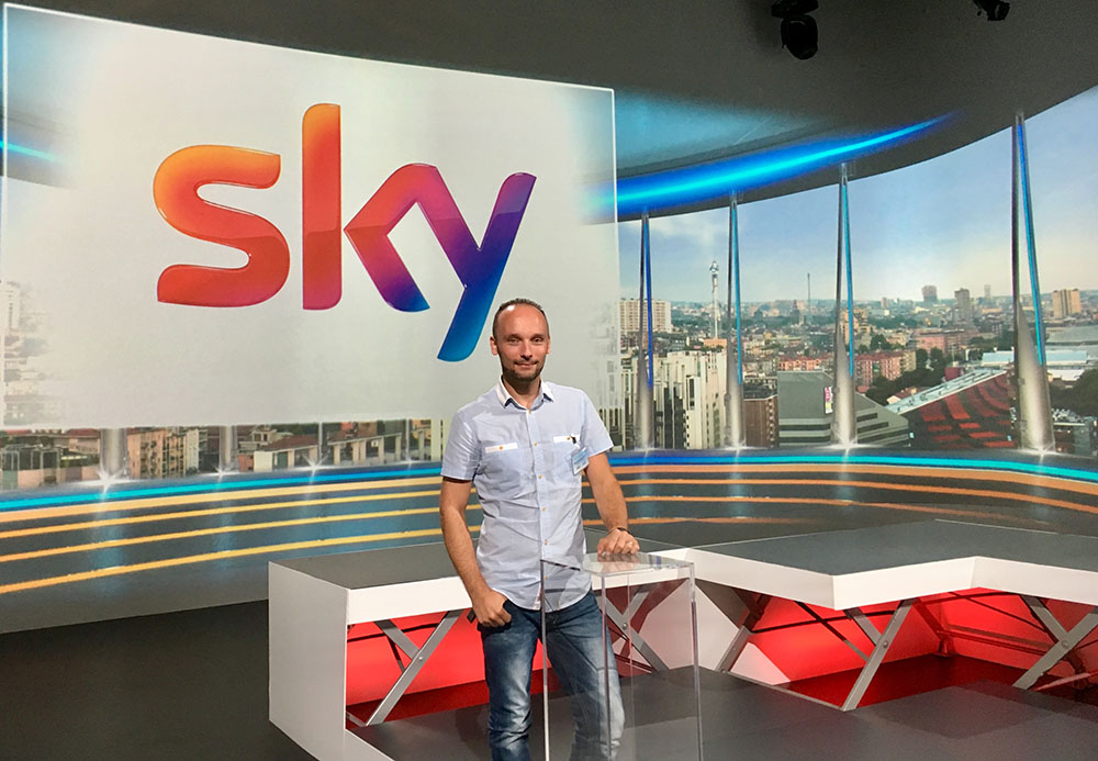 Marco Famà -Sky Italia - Milano Santa Giulia